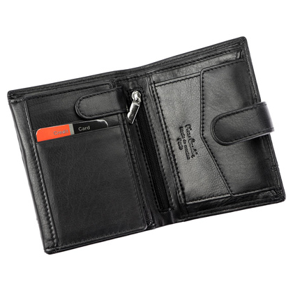 Portfel skórzany męski Pierre Cardin YS607 326A czarny