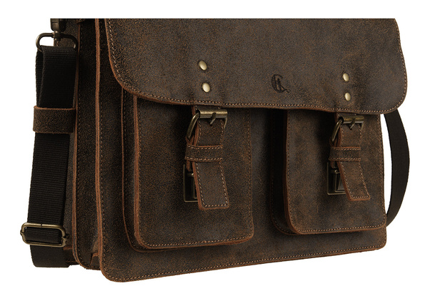 Torba męska skórzana Canaletto vintage laptop do 15″ TM530s235