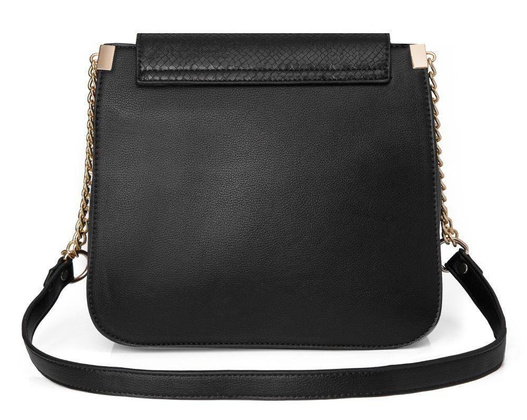 Torebka listonoszka damska KEMER SOLIER FB42 Czarna - min. zamówienie 20 / 50 / 100 szt.