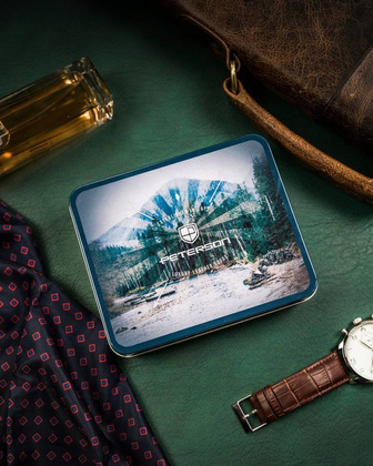 Duzy skorzany portfel meski na zatrzask