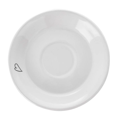 Filiżanka do kawy espresso porcelanowa biała 90 ml 2 sztuki