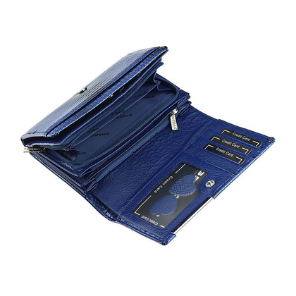 Portfel damski skórzany PELLUCCI GF112 Czerwony