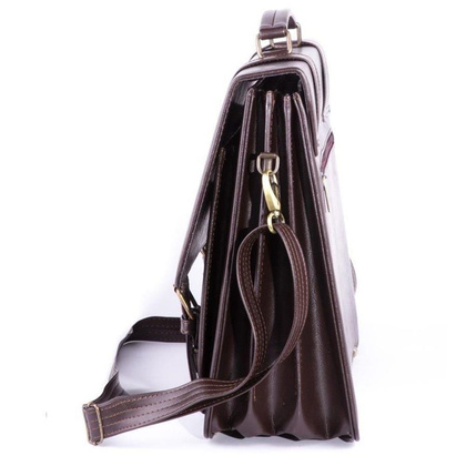 Teczka męska KEMER SOLIER S28 Brązowa - min. zamówienie 20 / 50 / 100 szt.