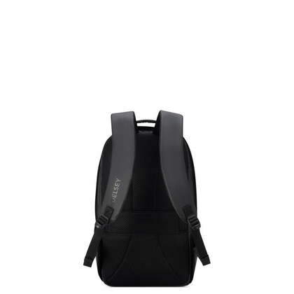 Delsey Egoa dwukomorowy plecak miejski na laptopa 15.6" czarny