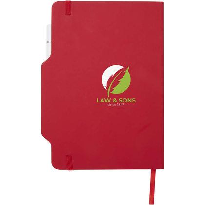 Nexus notatnik A5 w twardej okładce z długopisem i ołówkiem