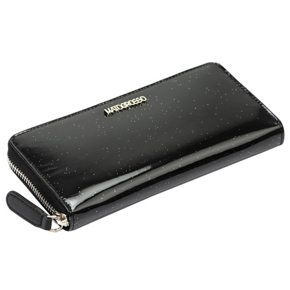 Portfel Damski Skórzany Mato Grosso 0833-602 RFID Czarny