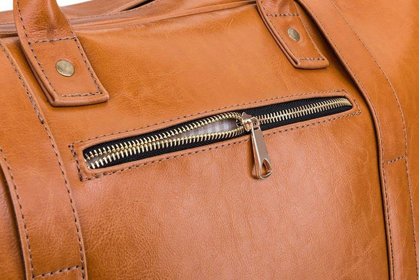 Torba podróżna skórzana KEMER SOLIER Hamilton - min. zamówienie 20 / 50 / 100 szt.