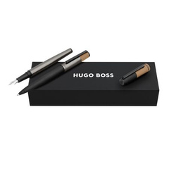 Zestaw upominkowy Hugo Boss długopis i pióro wieczne HSS5432A + HSS5434A