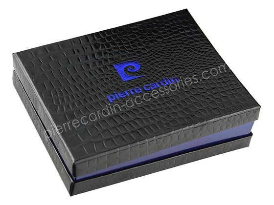 Portfel męski skórzany Pierre Cardin TILAK06 325 RFID Czarny