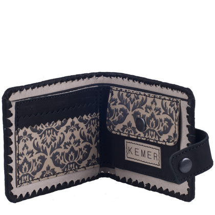 Portfel damski skórzany KEMER KGKM Beżowy - min. zamówienie 20 / 50 / 100 szt.