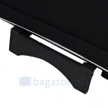 Mała kabinowa walizka PELLUCCI RGL 773 S Czarno Niebieska