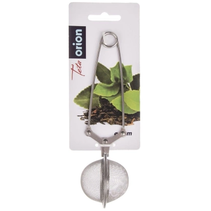 Sitko do zaparzania ziół herbaty stalowe szczypce z uchwytem / zaparzacz