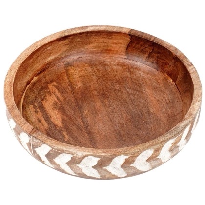 Miska drewniana 24 cm, 1,3 l