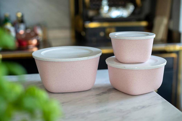 Pojemnik Connect box 1L różowy/biały 3870295