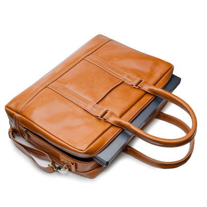 Torba skórzana na laptop 15.6" KEMER SOLIER Aberdeen - min. zamówienie 20 / 50 / 100 szt.