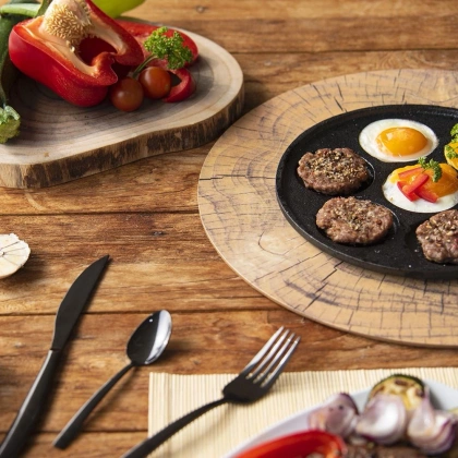 Mata podkładka kuchenna korkowa na stół pod talerz sztućce 38 cm