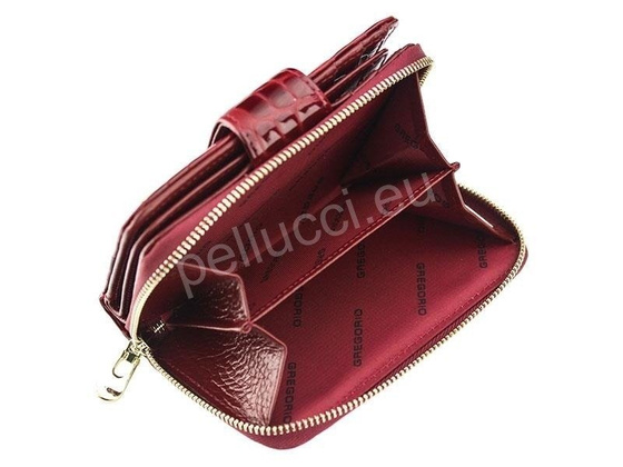 Portfel damski skórzany PELLUCCI FS-115 Fioletowy