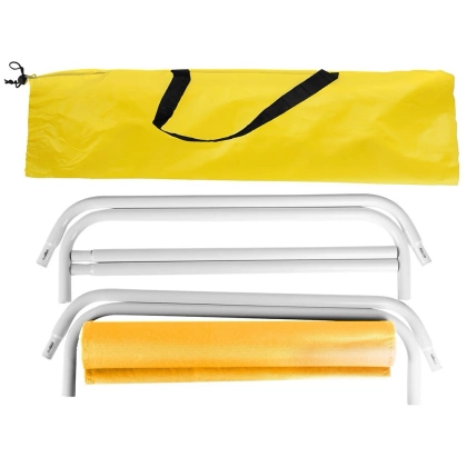 Leżak plażowy składany