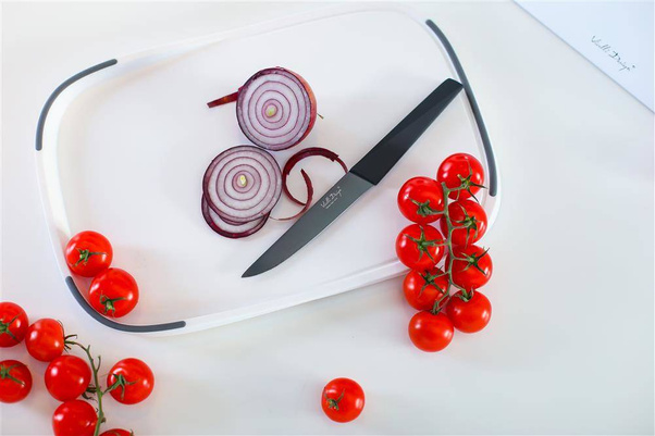 Zestaw 5 noży w bloku VOLO z powłoką nieprzywierającą biały