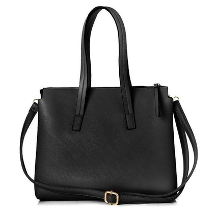 Torebka damska na ramię KEMER SOLIER FB34 Czarna - min. zamówienie 20 / 50 / 100 szt.