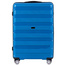 Duża walizka WINGS PP07 L Niebieska