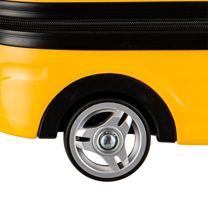 Walizka dziecięca PUCCINI DAKAR ABS013C 6C Żółta