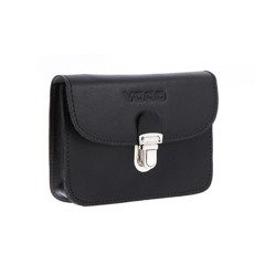 Saszetka do paska skóra KEMER VOOC Vintage P11 czarny