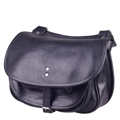 Torebka damska skórzana KEMER 887 Czarna