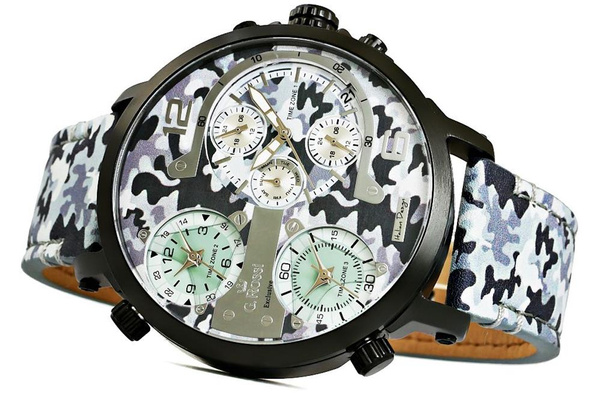 Zegarek Męski G.Rossi Triple Time E11706A2-6F2