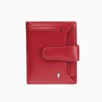 Portfel damski skórzany PUCCINI SORRENTO NA1503 3 Czerwony