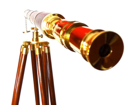 Wielka Luneta Dekoracyjna na drewnianym trójnogu – TWSS