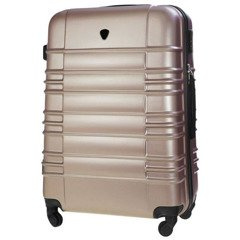 Duża walizka KEMER SOLIER 838 Złota - min. zamówienie 20 / 50 / 100 szt.