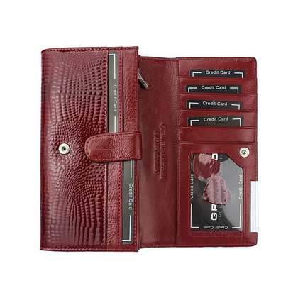 Portfel damski skórzany PELLUCCI GF102 Czarny