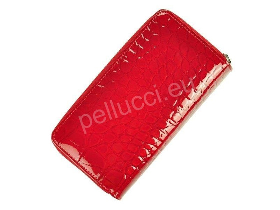 Portfel damski skórzany PELLUCCI BC-116 Popiel