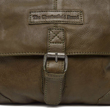 Listonoszka skórzana Cato Zielona - min. zamówienie 20 / 50 / 100 szt.