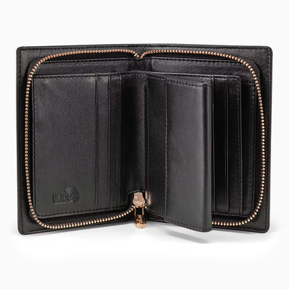 Portfel damski skórzany PUCCINI ZEN ZN9186 1 Czarny