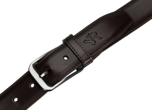 Waski pasek meski handmade ze skory naturalnej licowej