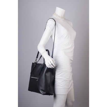 Torebka damska skórzana KEMER 401 Czarna - min. zamówienie 20 / 50 / 100 szt.