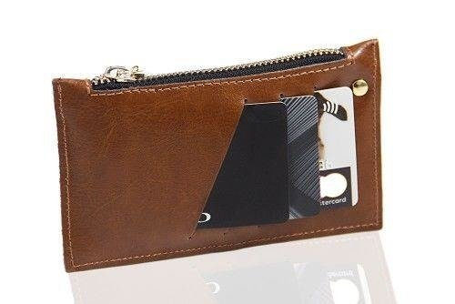 Portfel skórzany KEMER SOLIER P07 Vintage Brązowy - min. zamówienie 20 / 50 / 100 szt.