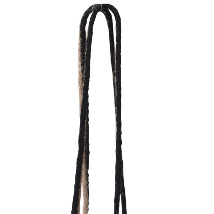 Doniczka osłonka wisząca pleciona kwietnik wiszący boho na roślinę kwiat 20 cm