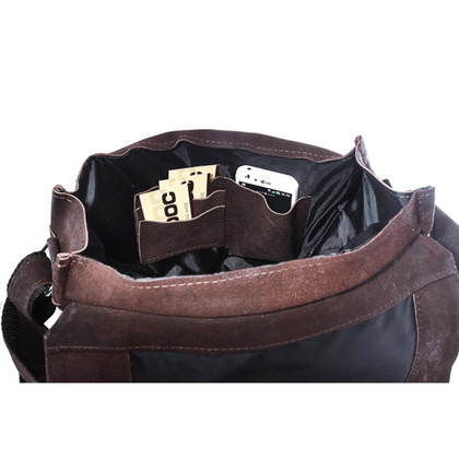 DUŻA TORBA NA RAMIĘ KEMER VOOC URBAN RDW8 brąz