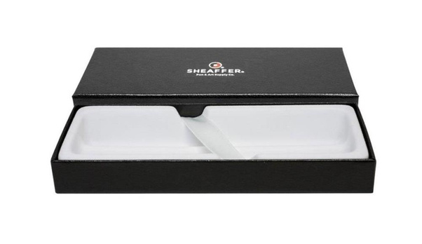 321 SET BPPC Zestaw (długopis i ołówek automatyczny) Sheaffer Sentinel czarny, wykończenia niklowane