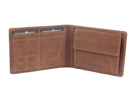 BH-391 TUCSON Portfel męski skórzany Brązowy