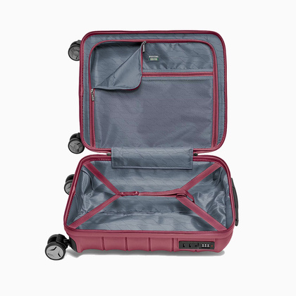 Mała kabinowa walizka PUCCINI CAIRO ABS030C 3B Bordowa