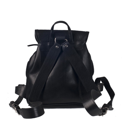 Plecak damski skórzany KEMER B 900/JUCHT Czarny