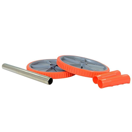 Wałek podwójny Profit szaro pomarańczowy DK 3216