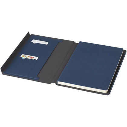 Notu teczka z notatnikiem do pisania