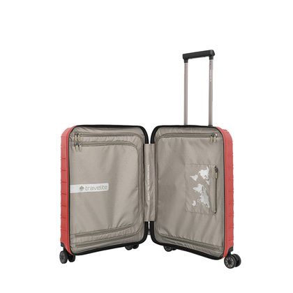 Mała kabinowa walizka TRAVELITE MOOBY 76846-10 Czerwona