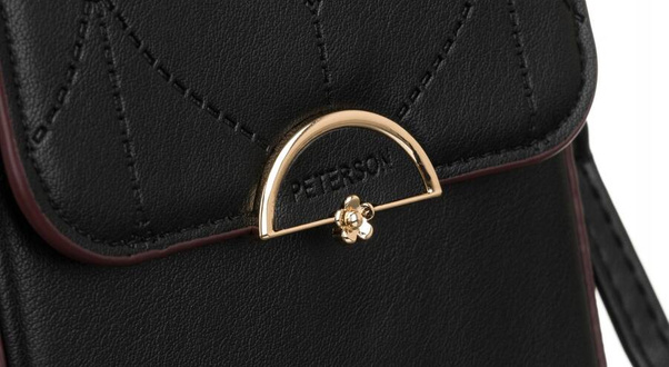 Mini torebka portfel ze skory ekologicznej