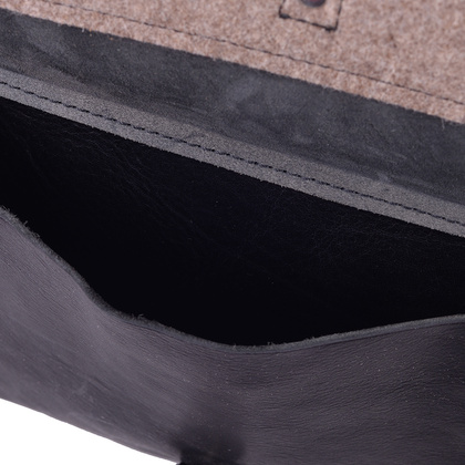 Plecak skórzany KEMER 905/ JUCHT Czarny